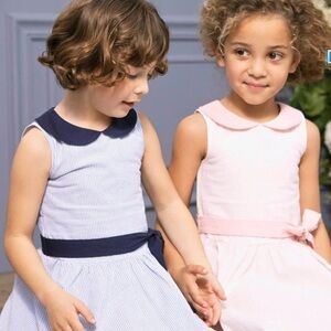 Hope & Henry Seersucker Dress